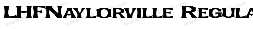 LHFNaylorville Regular字体转换
